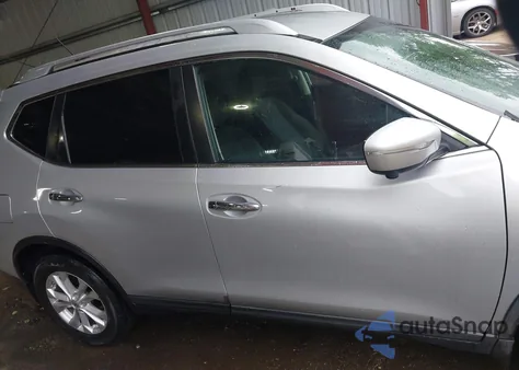 2015 Nissan Rogue Sv из США, поврежденный, VIN KNMAT2MT7FP541154